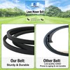 FITUARTS Lawn Mower 180808 Secondary Deck Belt for Craftsman 48