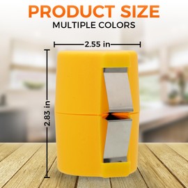 Egg Cracker Tool | Easy Shell Egg Opener | Handheld Egg Seperator Tool | Perfect for Baking, Scrambled Eggs & Omelets – No Mess, No Shell Pieces (Yellow - 1 Pc)