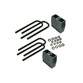 RealTruck SUPERLIFT SUSPENSION 5" Block Kit for Ford F-250 | Rear Lift Blocks, U-Bolts, & Hardware | 9082 | Fits 2011-2016 Ford F-250 Super Duty without Factory Overloads
