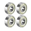 sourcing map 698ZZ Deep Groove Ball Bearing Double Shield 698-2Z