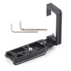 Aluminum Alloy Camera LShape Vertical Shooting Quick Release Plate for