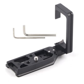 Aluminum Alloy Camera LShape Vertical Shooting Quick Release Plate for Canon EOSR