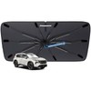 KUCEMO Windshield Sun Shade Custom Fit for Nissan Rogue 2014-2025,