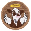 Holy Cow Patrol Patch - 2" Round! (Sew-on)