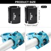 Lunaanda 2 Pair Bike Handlebar Shim, Shim for Stem 25.4