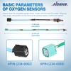 AISHAN 2PC O2 Oxygen Sensor Upstream/Downstream Compatible with Honda CR-V