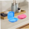 TOVINANNA 2sets Case Plastic Storage Box for Dentures False Container