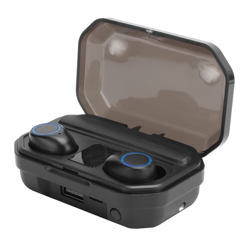 M12 InEar Bluetooth 5.0 Earphone Digital Display True Wireless Headphone