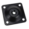 Coshar 4 Sets Flat Furniture Leg Mounting Plates Sofa Leg