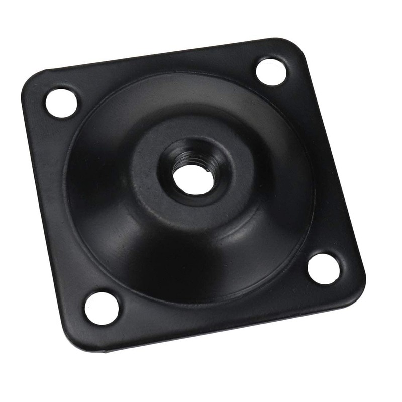 Coshar 4 Sets Flat Furniture Leg Mounting Plates Sofa Leg