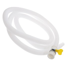 ORFOFE Air Conditioner Drain Hose Flexible Water Drainage Tubing with Clamp for Outdoor Ac Units Wear Resistant Extension Pipe for Home and Office