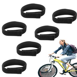 6 Stück Hosenklammer Fahrrad Damen, Fahrrad Hosenklammer, Hosenschutz Fahrrad, Fahrradklammer Für Hosen, Hosenklammern Für Radfahrer, Hosengummi Hosenbein Klammer, Für Camping Wathose Angeln Wandern