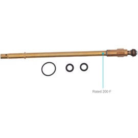 SharkBite Stem Repair Kit for 4 Inch Frost Free Sillcocks (7 Inch Overall Stem Length), Push to Connect Brass Plumbing Fittings, 25773