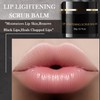 Moisturizing Lip Exfoliator and Lightening Scrub - Removes Dead Skin,