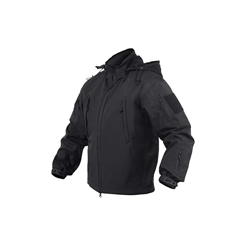 Rothco Concealed Carry Soft Shell Jacket, Black, 2X