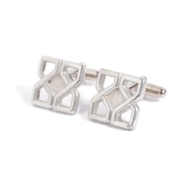 Celtic Knotwork 10 Years Anniversary Cufflinks - 10 Year Anniversary Made From 100% Tin