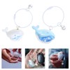 LUOFENG Whale Keychain,Whale Keychain,Sea Animal Keychain for Car Bag Keychain