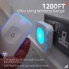 Wireless Doorbell 1200 Feet Plug in Door Bells Wireless Cordless