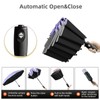 Trenovo Reverse Folding Umbrella Multi-Section Telescopic Anti-rebound Design, with Reflective