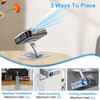 Projector Wall Mount, 360° Rotating Projector Stand, Desktop Projector Mount,