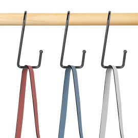 Omhomety 15 Pack Purse Hanger for Closet Super Sturdy Purse Hooks Hanging Backpack Bag