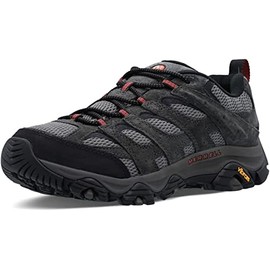 Merrell Men's J035843W Moab 3 WP Waterproof Hiking Shoe, Beluga, 12 W