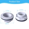 2 Pcs 1 1/2" Above Ground Pool Inlet Return Fitting