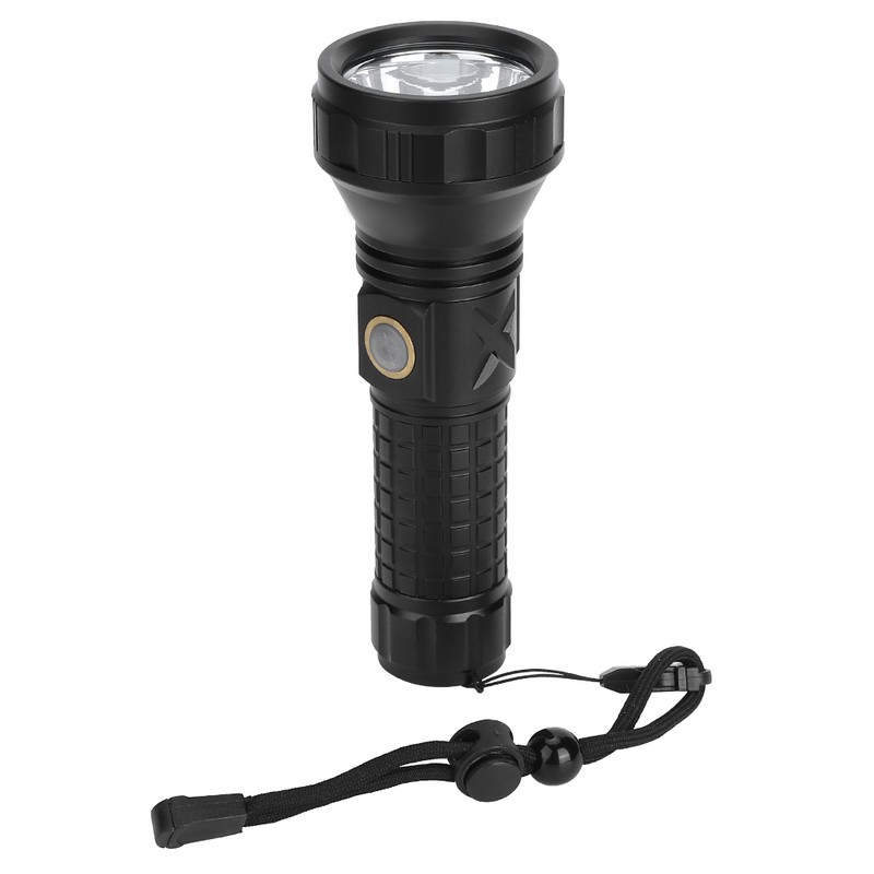 SST40 LED Flashlight USB Rechargeable 7000K 1600lm 3 Lighting Mode