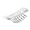 50pcs Hair Extension Clips Set Stainless Steel DIY 8 Teeth