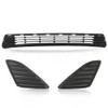GRAND ORANGE Front Bumper Lower Grille Insert with Fog Hole