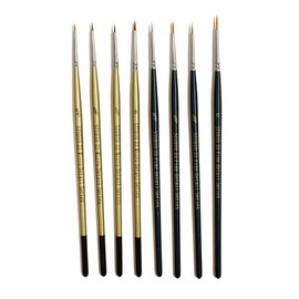Studio 22 Fine & Micro Detail Paint Brush Set of 8