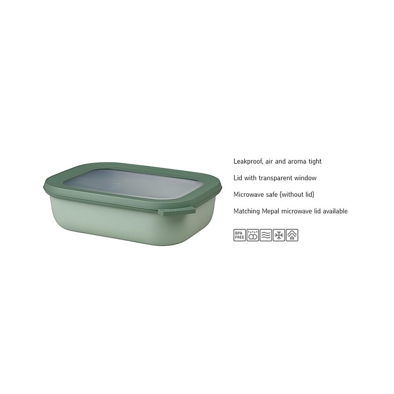Mepal – Multi Bowl Cirqula 3-Piece Set – Food Storage