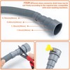 Emapoy Washing Machine Drain Hose, Multiple Diameter Design Washing Machine