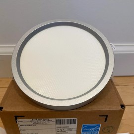 Lightolier NEW Low Profile LED Slim Downlight, Diameter 5 3/8 Soft Wh. LIGHTOLIER S5R827K7