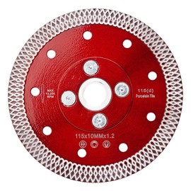 Casaverde 115mm Super Thin Tile Cutting Disc Diamond Saw Blades with Removable M14 Flange for Granite Marble Ceramic Tile
