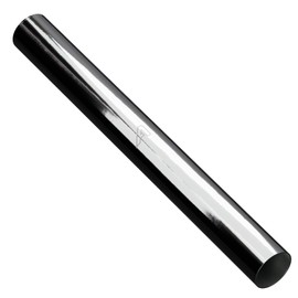 40mm (1.5 Inch) Round Tube 0.5 Metre (1/2m) Silver Polished Anodised Aluminium Alloy Straight Tubing