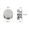 sourcing map Single Groove Pulley 5 mm Fixed Bore 30