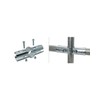 6 Pcs 180 Degree Structural Pipe Clamp,Fit for 1 Inch