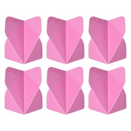 PATIKIL Dart Flights, 6 Pack PET Standard Darts Accessories Replacement Parts for Soft Tip Steel Tip, Light Purple