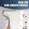 Paint Roller with Extended Detachable Pole Handle, Household Wall Painting