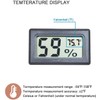 4-Pack Mini Digital Temperature Humidity Meters Gauge Indoor Thermometer Hygrometer