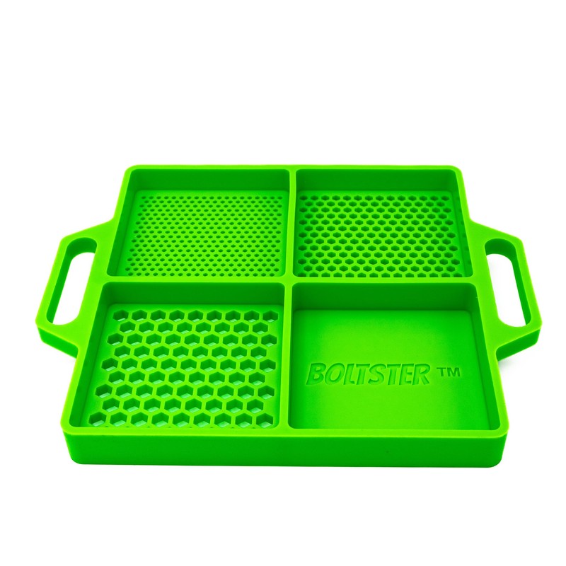 Boltster 4-Way Flexible Organizing Tray (Green)