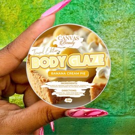 TRAVEL SIZE - Body Glaze: Pick your Scent!:_Banana Cream Pie