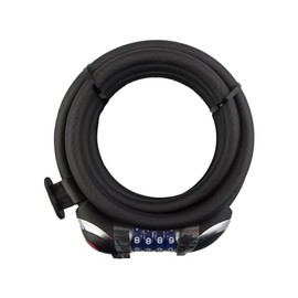 Sunlite Lightshield Integrated Combo Cable Lock, 12mm x 6 ft.