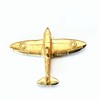 Patch Nation Spitfire WW2 Airplane Metal Pin Badge