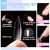 Gellen Kit de Extensión de Uñas Con Puntas de Gel,