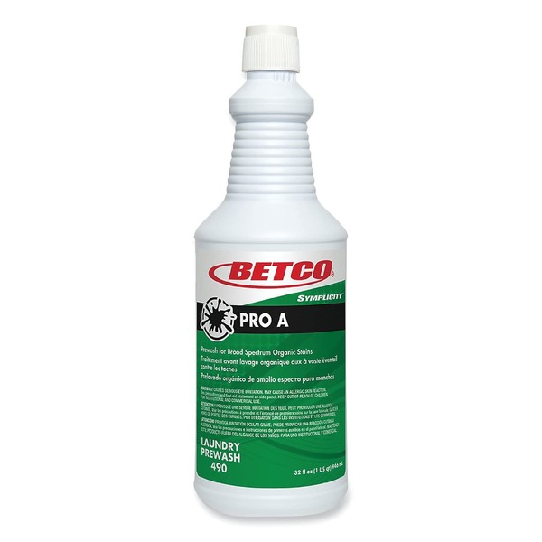 Betco® Symplicity™ Pro A Prewash, Citrus Scent, 32 Oz Bottle,