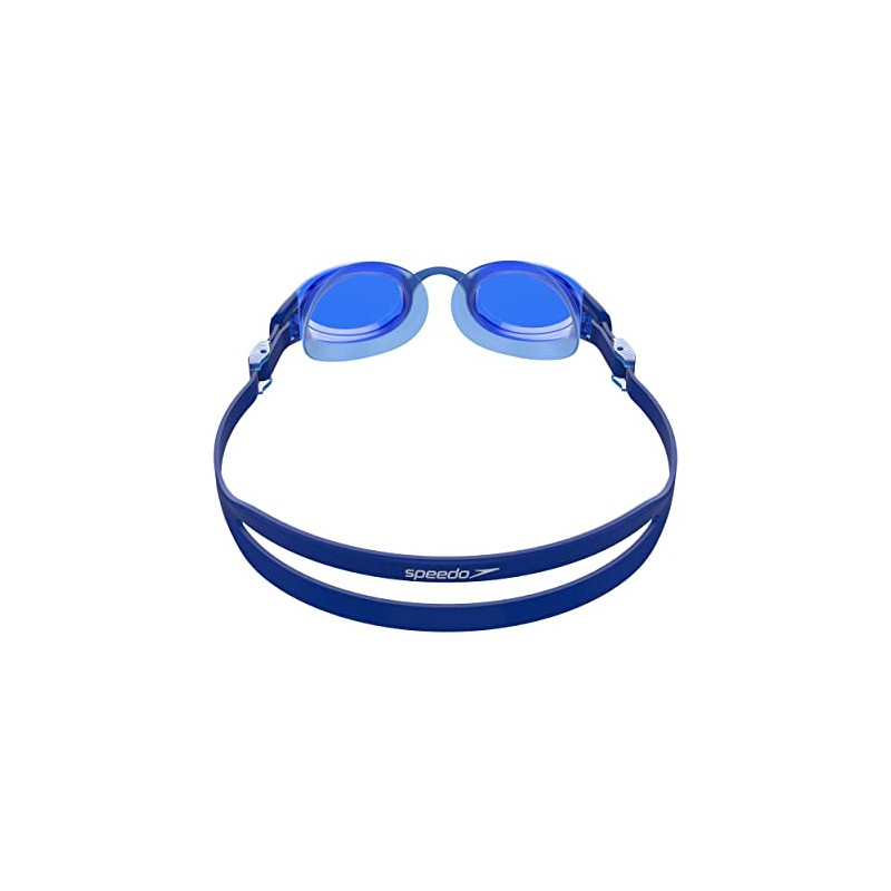 Speedo Unisex Adult's Mariner Pro Swimming Goggles, Blue/White, One Size
