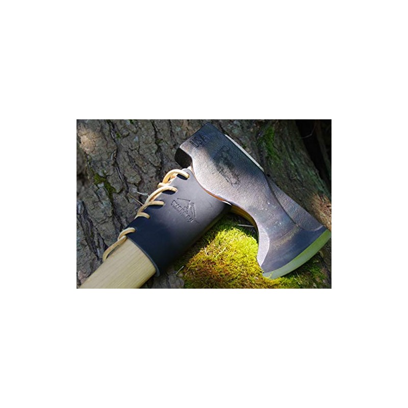 Wisemen Trading Overstrike Axe Guard, Handle Guard, Axe Collar (Black)