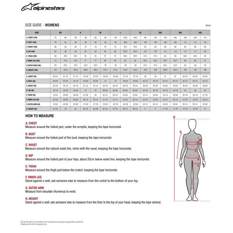 Alpinestars Stella Bionic Chest Pads